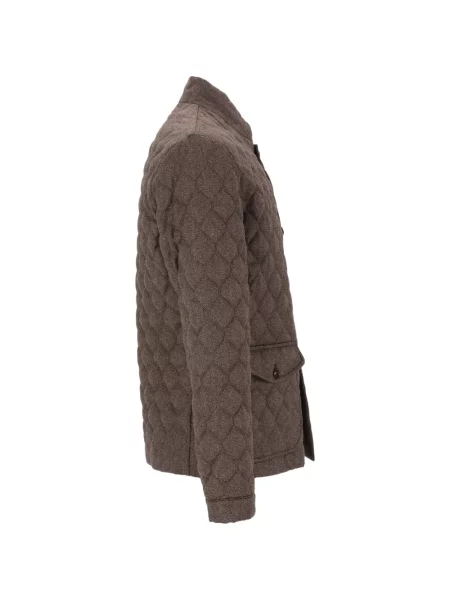 Matlasat geacă Emporio Armani maro