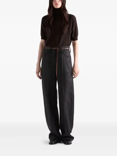 Tricou Prada maro