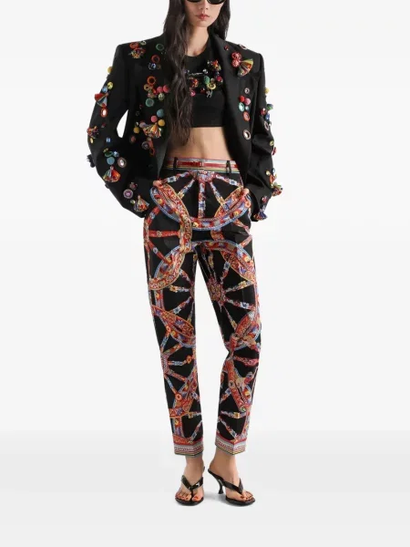 Μπλούζα Dolce & Gabbana από ζέρσεϋ μαύρο