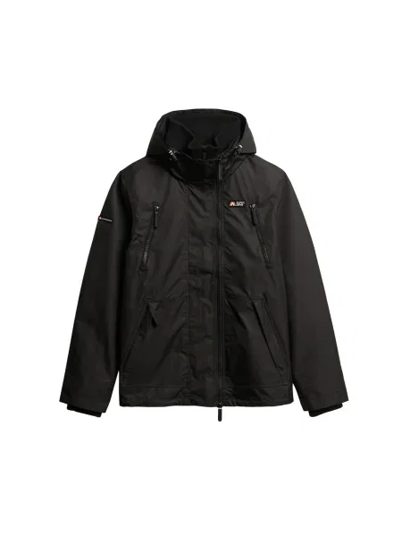 Superdry Prehodna jakna črna