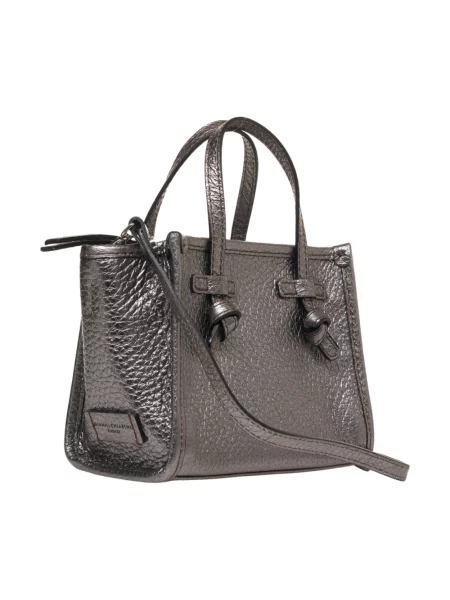 Shopperka Gianni Chiarini skórzana szara