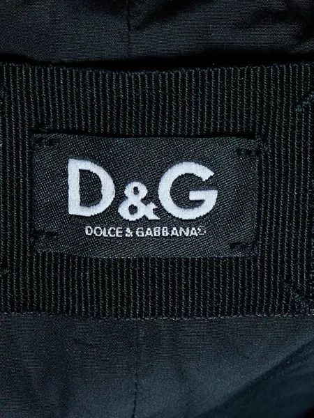 Top D&g Preowned cu volane negru