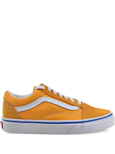 Sneakerși Vans Old Skool din piele de căprioară galben