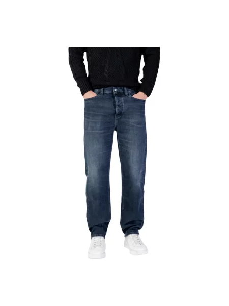 Zwężane dżinsy Tommy Jeans zwężany niebieski