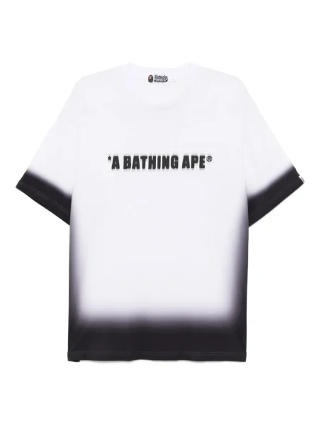Tricou A Bathing Ape® cu imagine alb