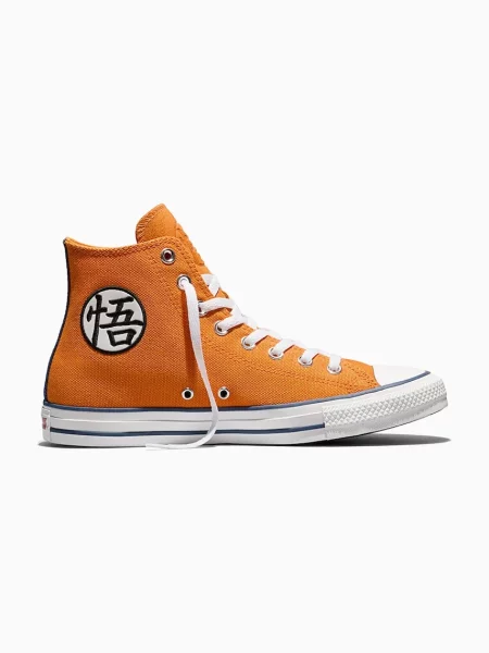 Converse x Dragon Ball Chuck Taylor All Star HI teniși înalți portocaliu