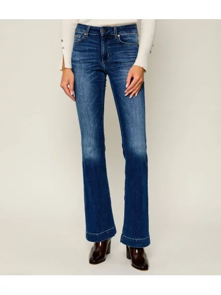 Liu Jo Blugi Authentic Beat | flare fit albastru