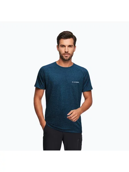 Мъжка тениска Alpinus Dirfi navy blue синьо
