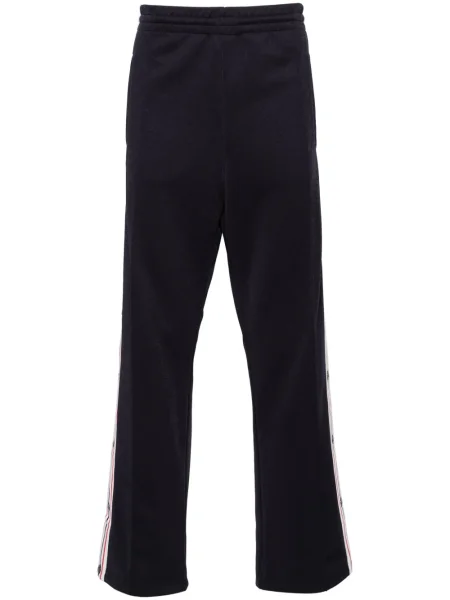 Pantaloni Golden Goose din jerseu albastru