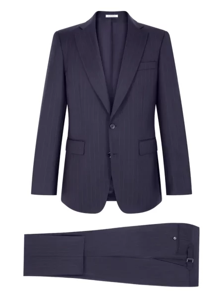 Costum Fursac cu dungi de costum albastru