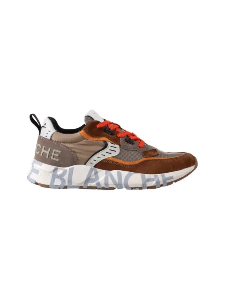 Sneakersy Voile Blanche brązowe