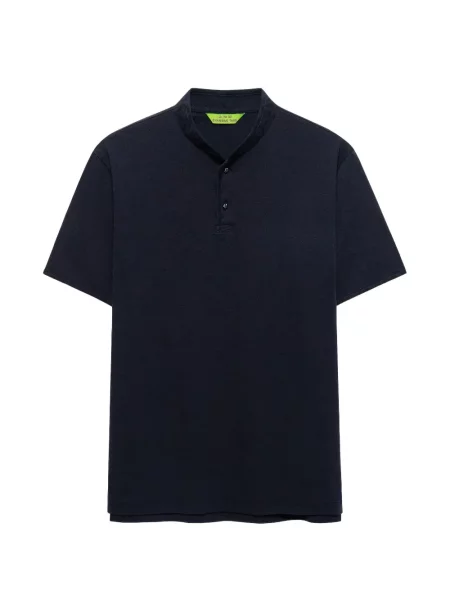 Gulerat tricou polo Shanghai Tang albastru