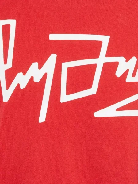 Tricou Palm Angels cu autograf roșu