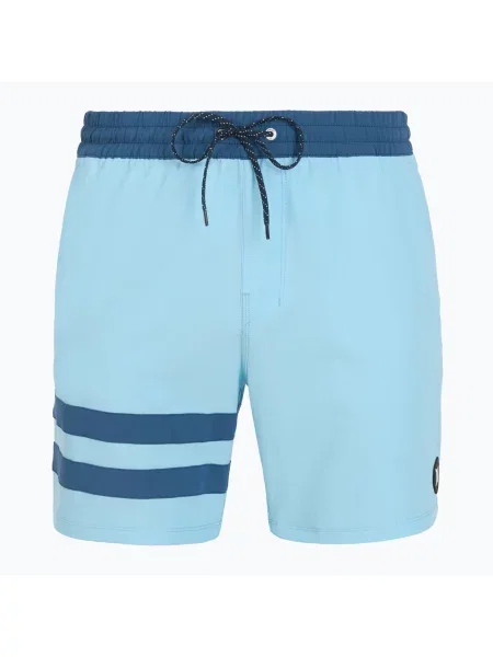 Plavecké šortky Hurley Phantom Eco Block Party Volley blue dream modré