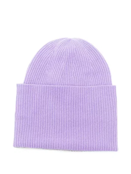 Căciulă Lisa Yang tricotate violet