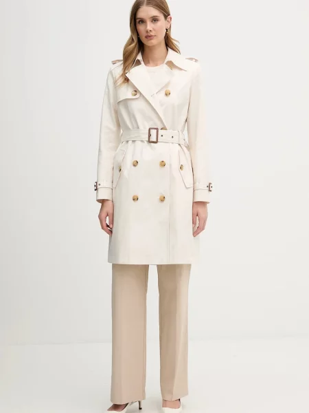 Штани Joseph Ribkoff широкі висока посадка бежевий