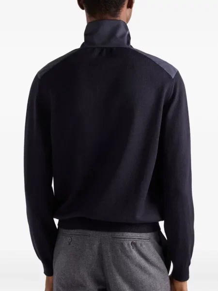 Cardigan Prada de lână albastru
