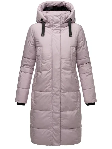 MARIKOO Zimski plašč roza črna