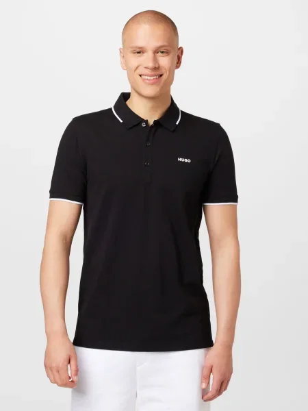 Tricou polo Hugo negru
