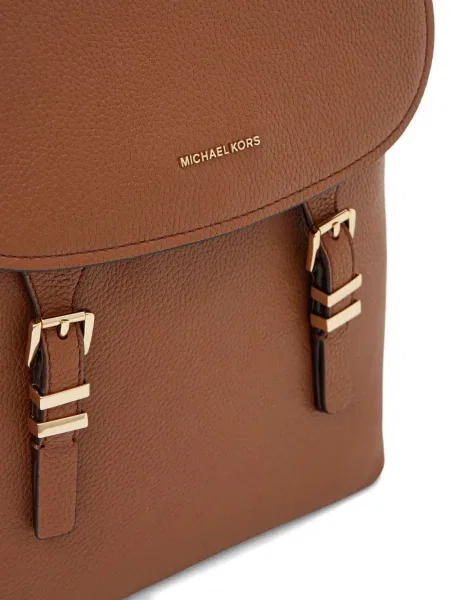 Portofel Michael Michael Kors cu volane plisat de lână negru