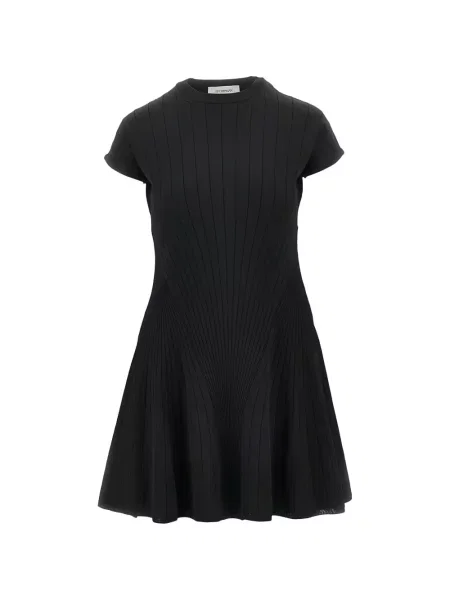 Костюм мини рокля Sportmax черно