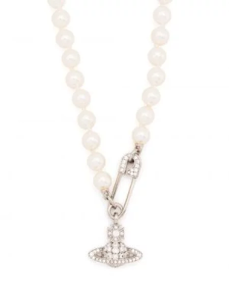 Colier Vivienne Westwood cu perle