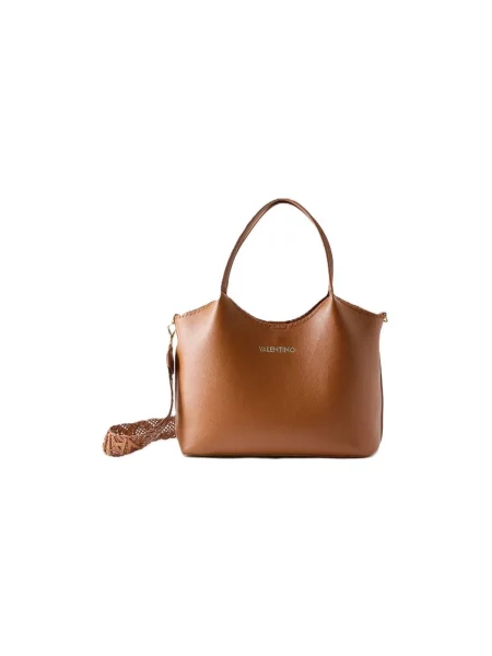 Dámska kabelka typu shopper z imitácie kože Valentino Bags ALEKSANDRA hnedá