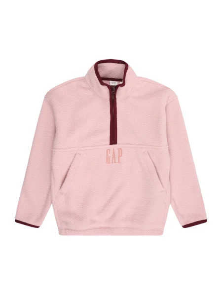 GAP Pulover prljavo roza / tamno crvena