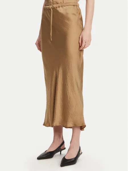 Marella Fustă midi No bej