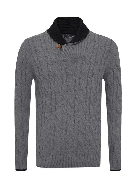 Jacey Quinn Svetr šedá černá