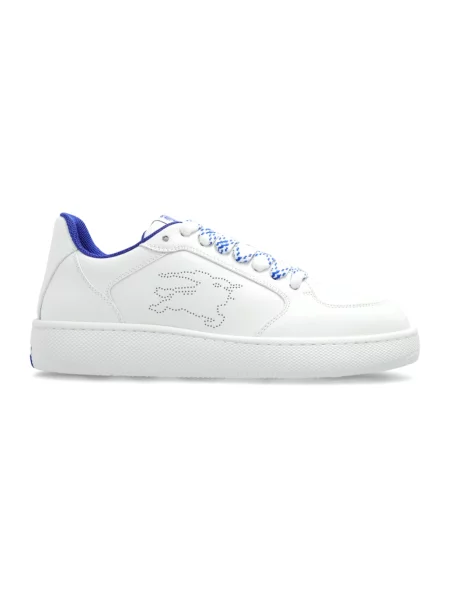 Sneakersy Burberry skórzane białe