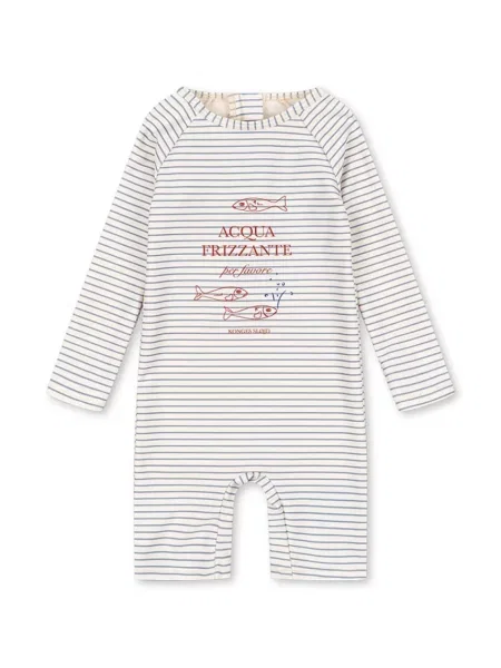 Konges Sløjd Jednodílné plavky ASTER ONESIE GRS modré