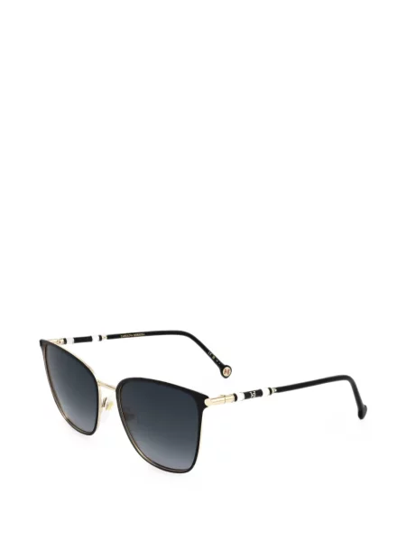 Ochelari de soare Carolina Herrera cu imprimeu geometric negru