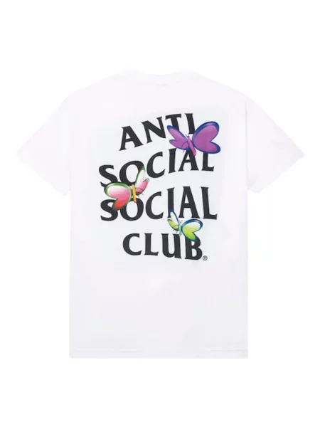 Μπλούζα Anti Social Social Club λευκό