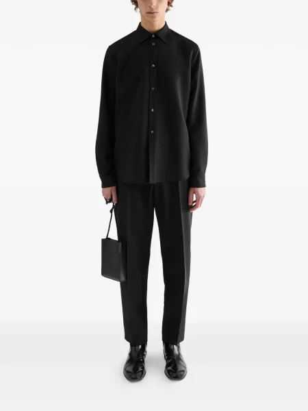 Lung cămașă Jil Sander negru