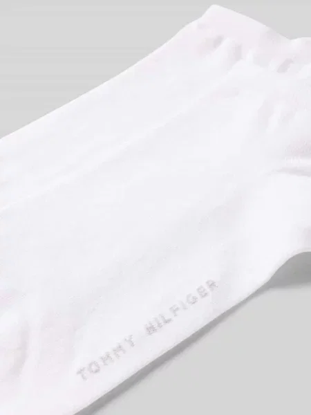 Skarpetki stopki w zestawie 2 pary Tommy Hilfiger białe