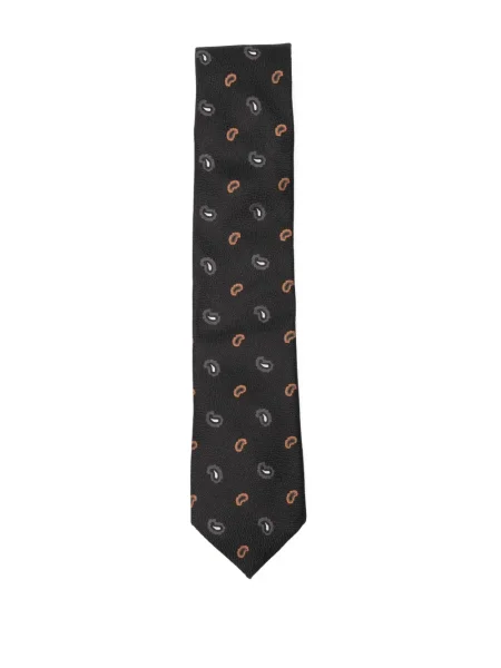 Cravată Zegna de mătase negru