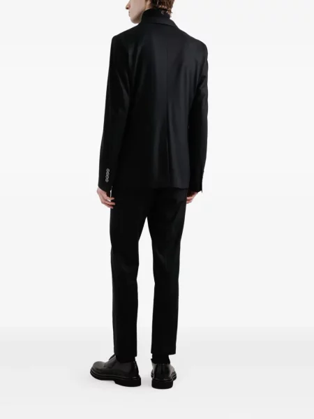 Pantaloni Dolce & Gabbana de lână negru