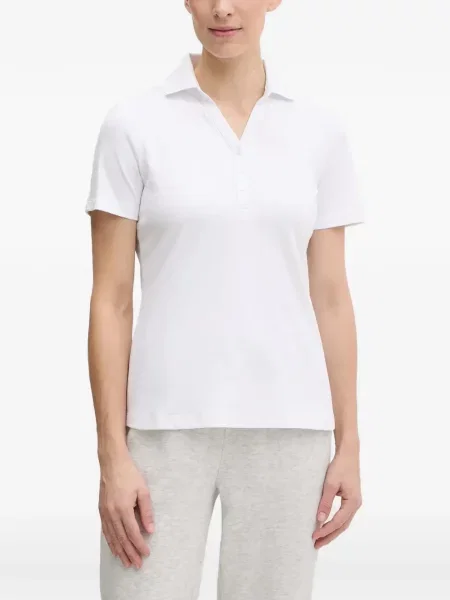 Tricou polo Sportalm cu imagine alb