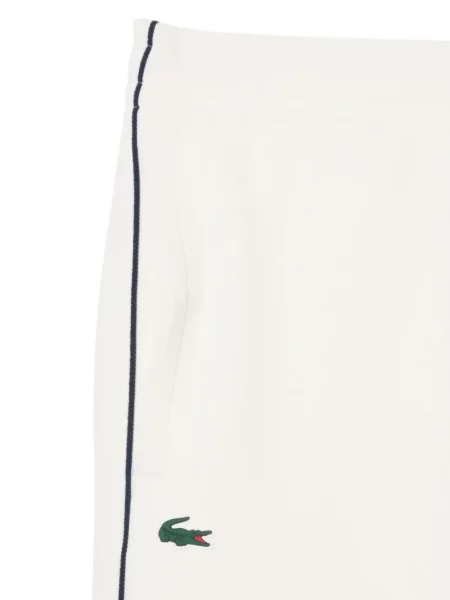 Pantaloni sport Lacoste tenis alb