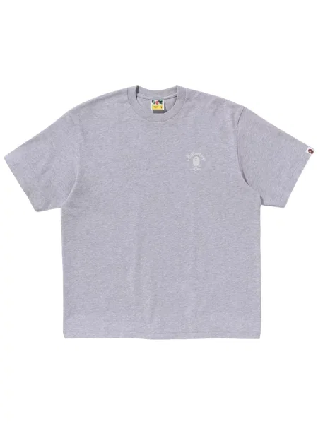 Tricou A Bathing Ape® cu broderie gri