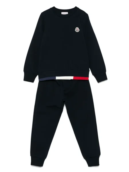 Komplet dresowy dziecięcy Moncler Enfant niebieski