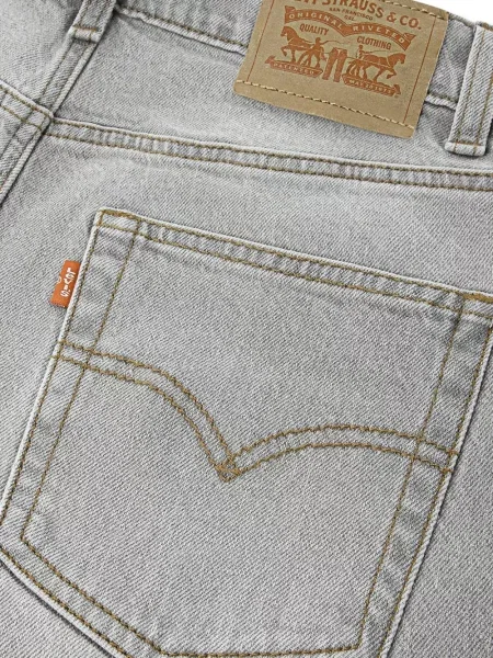 Jeansy dziecięce Levi's szare