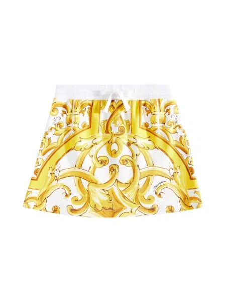 Φούστα Dolce&gabbana κίτρινο