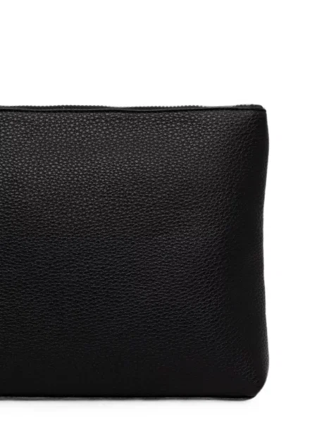 Geantă Armani Exchange cu imagine negru