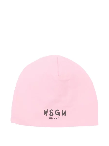 Czapka dziecięca Msgm różowa