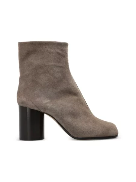 Botki Maison Margiela skórzane szare