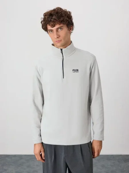 Tommy Life Pulóver világosszürke