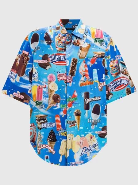 Сорочка Sweet Treat Balenciaga синя