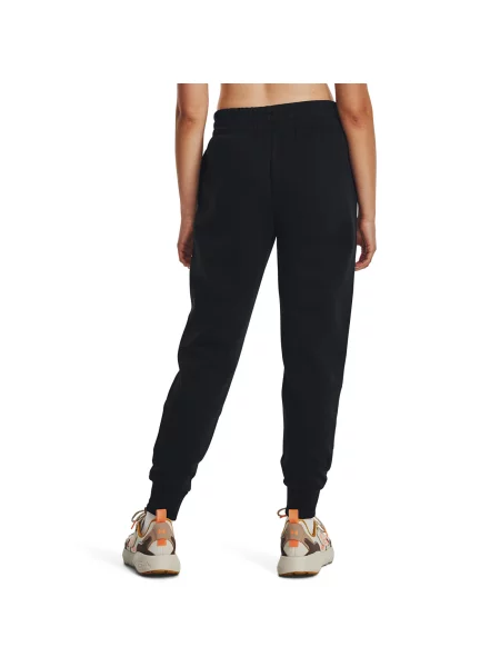 Παντελόνια Under Armour Rival Fleece Jogger Black/ White XS λευκό